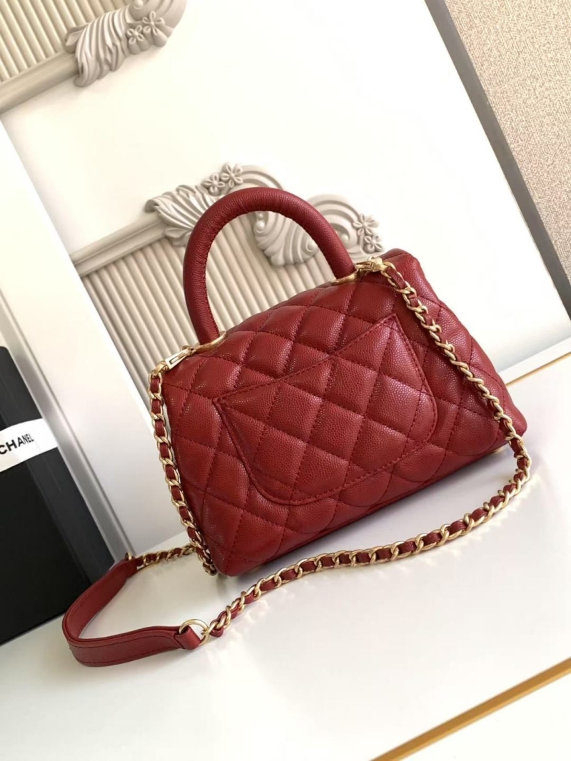 Ch**el top handle bags
